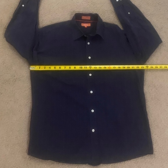 Faconnable Men’s Large Long Sleeve‎ Button Down Shirt - Picture 6 of 8